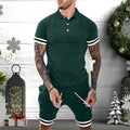 Mens Short Sets 2 Piece Outfits Polo Shirt Fashion Summer Tracksuits Casual Set Short Sleeve And Shorts Set For Men - 𝓢𝓱𝓸𝓹𝓵𝓮𝓬𝔂