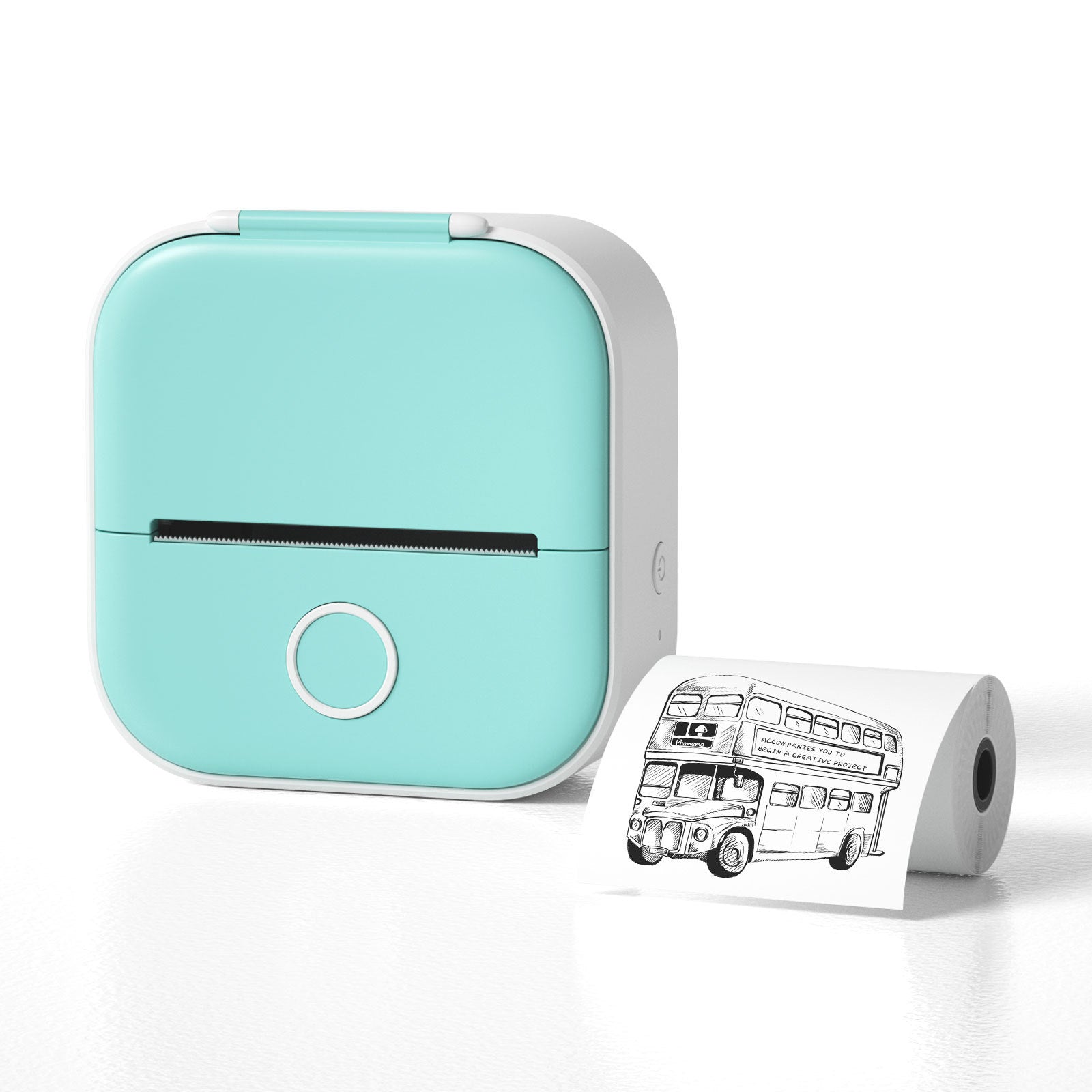 Portable Mini Thermal Label Printer Home Photo Printer Student Wrong Question Printer Bluetooth-compatible Mini Label Printer Price Tag - 𝓢𝓱𝓸𝓹𝓵𝓮𝓬𝔂