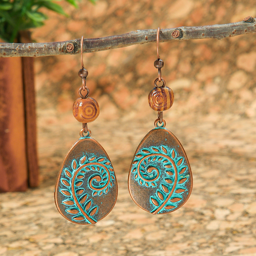 Vintage Earrings Multi Piece Set With Ethnic Style - 𝓢𝓱𝓸𝓹𝓵𝓮𝓬𝔂