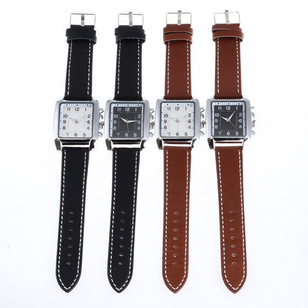 Square Fashion Men's Watch - 𝓢𝓱𝓸𝓹𝓵𝓮𝓬𝔂