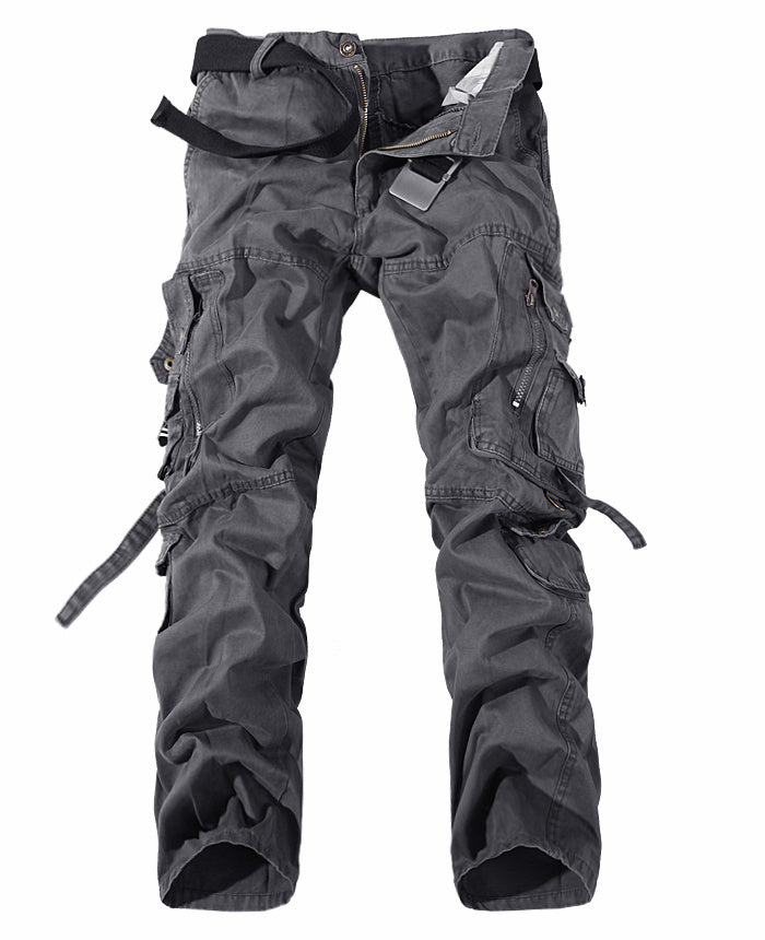 Men's Multi-pocket Cargo Pants Washed Hot Sale Cargo Pants - 𝓢𝓱𝓸𝓹𝓵𝓮𝓬𝔂