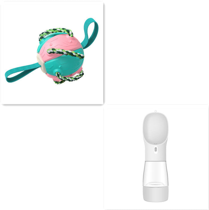 Interactive Dog Football Soccer Ball With Tabs Inflated Training Toy Outdoor Border Collie Balls Pet Products - 𝓢𝓱𝓸𝓹𝓵𝓮𝓬𝔂