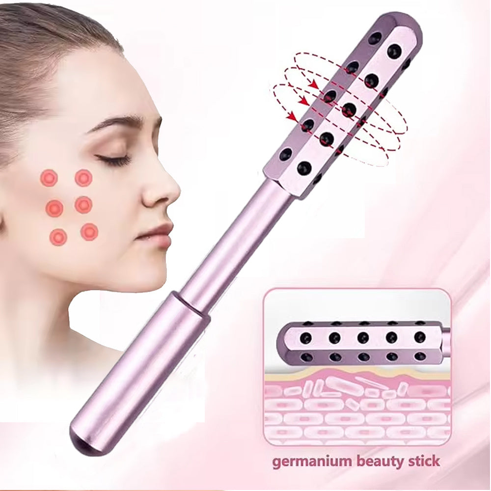 30 Germanium Beauty Stick Massage Beauty Stick Facial Roller Face Lift Bar Anti Wrinkle Facial Massager Skin Care Tool Derma Rolling Face Massage Roller Wand - 𝓢𝓱𝓸𝓹𝓵𝓮𝓬𝔂