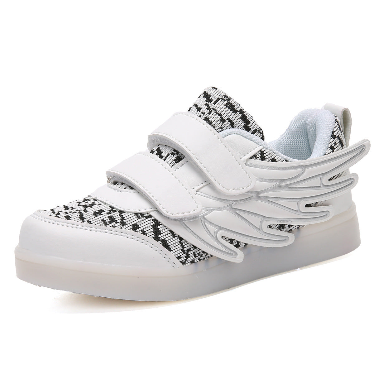 Children's shoes led light shoes children's wings light shoes usb charging colorful luminous shoes casual light shoes - 𝓢𝓱𝓸𝓹𝓵𝓮𝓬𝔂