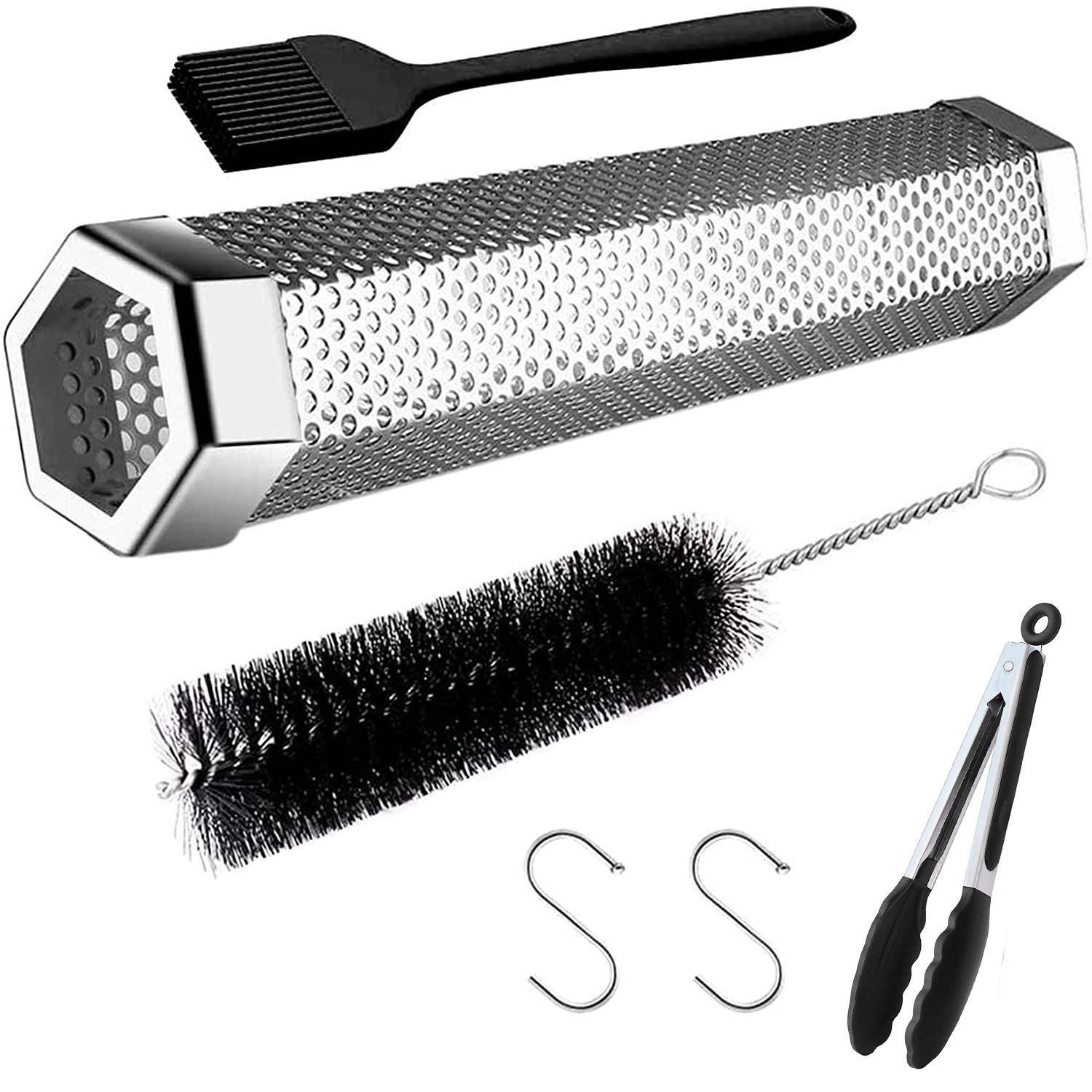 BBQ Accessories Outdoor Stainless Steel Smoker Smoke BOX Barbecue Stainless Steel Smoke Box Barbecue Grill Smoking Fruit Box - 𝓢𝓱𝓸𝓹𝓵𝓮𝓬𝔂