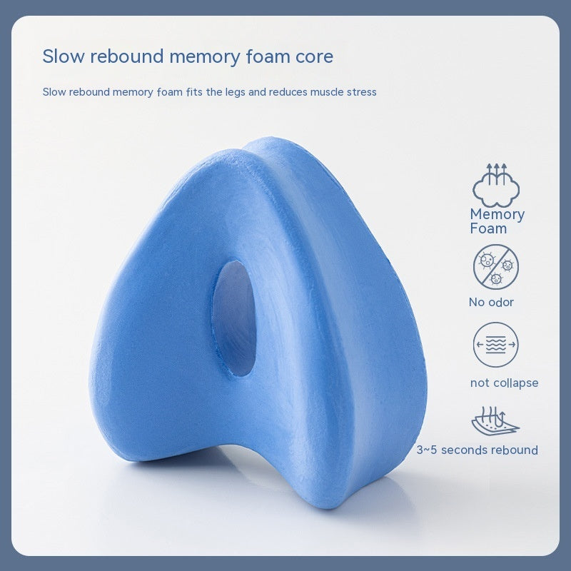 Love Heart-shaped Memory Foam Leg Pillow