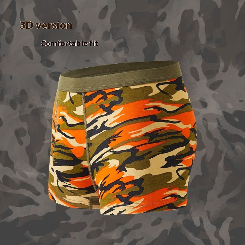 Camouflage Men's Underwear Modal Breathable Boxers Mid-waist Printed Boxers - 𝓢𝓱𝓸𝓹𝓵𝓮𝓬𝔂