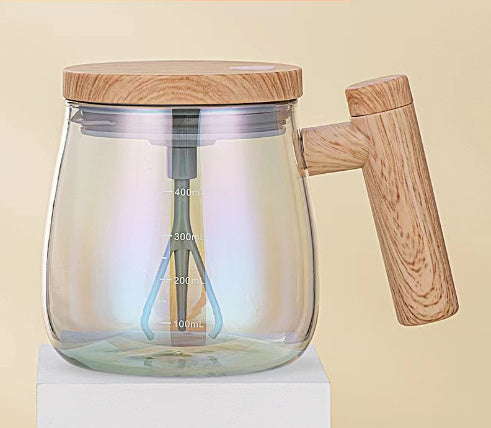 400ML Self Stirring Coffee Mug  Electric Mixing Glass Coffee CupHigh Speed Fast Automatic Coffee Cup For Gyms Dining Room Kitchen Gadgets - 𝓢𝓱𝓸𝓹𝓵𝓮𝓬𝔂