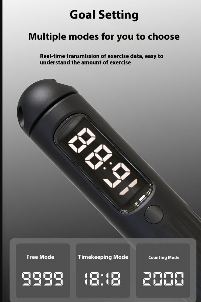 Smart Bluetooth Skipping Rope With CounterFitness Weight Bearing Ball