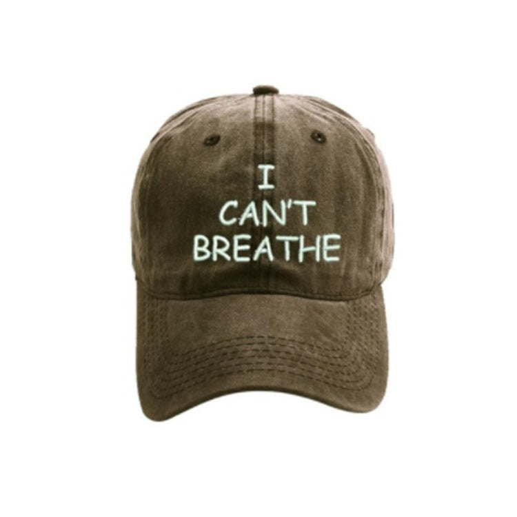 I can't breathe embroidered baseball caps - 𝓢𝓱𝓸𝓹𝓵𝓮𝓬𝔂