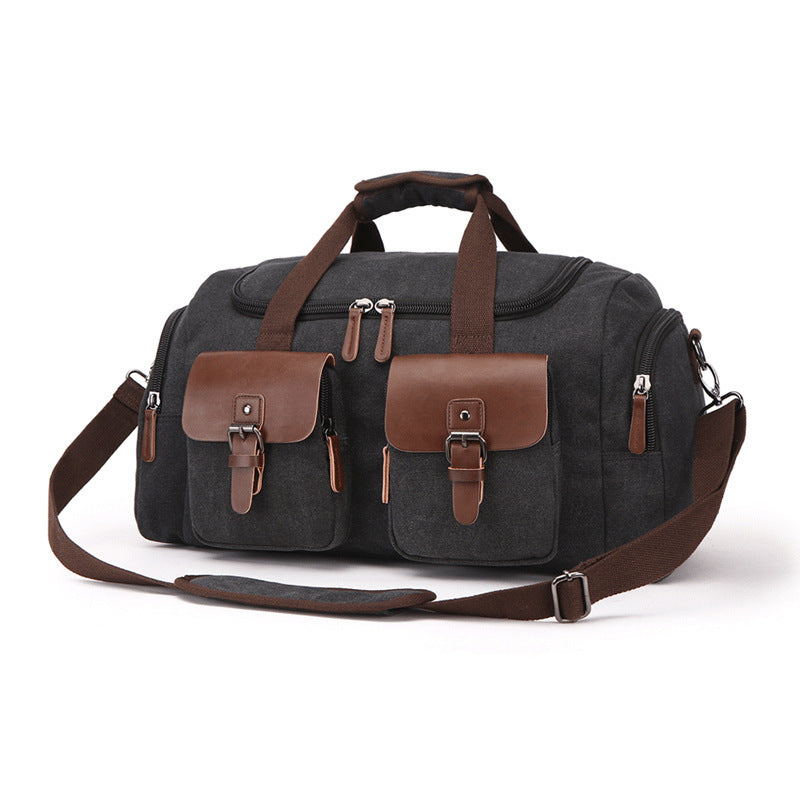 European American Style Travel Bag Canvas Portable - 𝓢𝓱𝓸𝓹𝓵𝓮𝓬𝔂