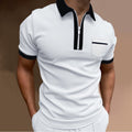 Men's Lapel Fashion Slim Pocket Men's T-Shirt POLO Shirt - 𝓢𝓱𝓸𝓹𝓵𝓮𝓬𝔂