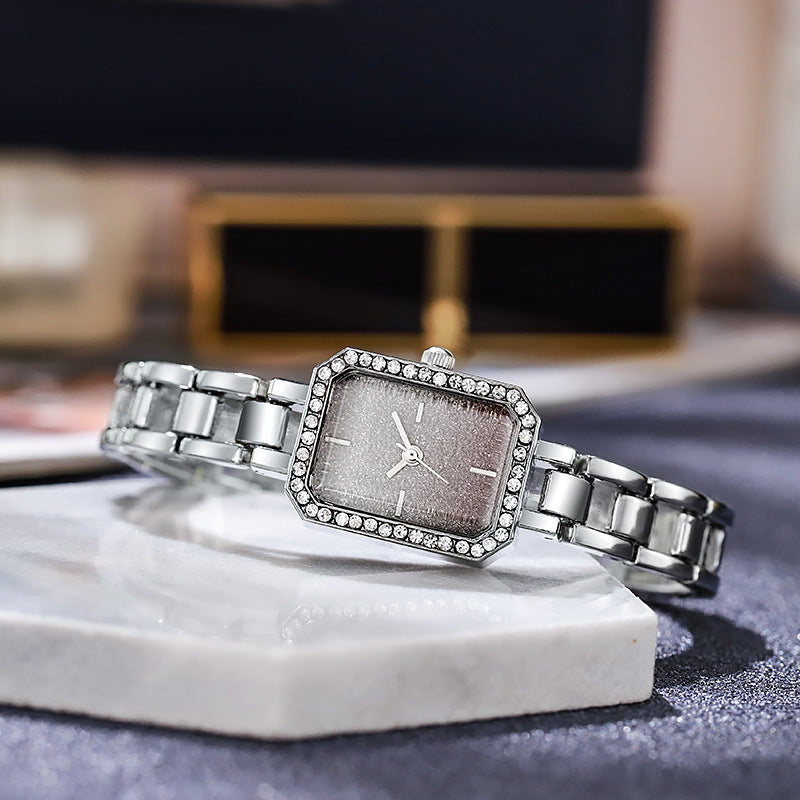 Women's Watch Rhinestone Compact Temperamental - 𝓢𝓱𝓸𝓹𝓵𝓮𝓬𝔂