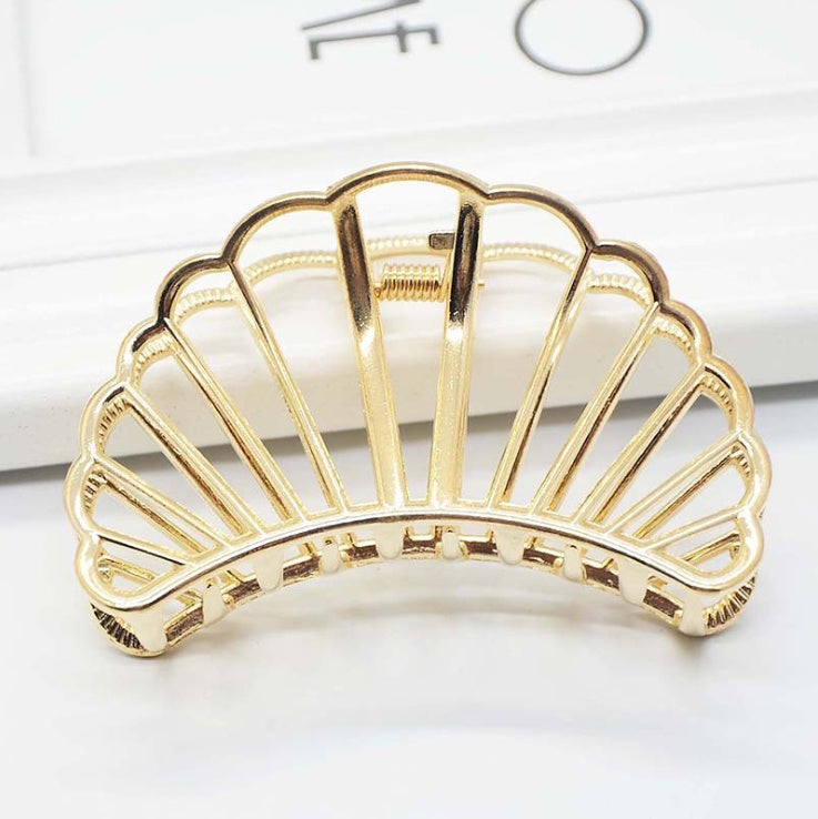 Minimalist wind metal clip hair clip - 𝓢𝓱𝓸𝓹𝓵𝓮𝓬𝔂
