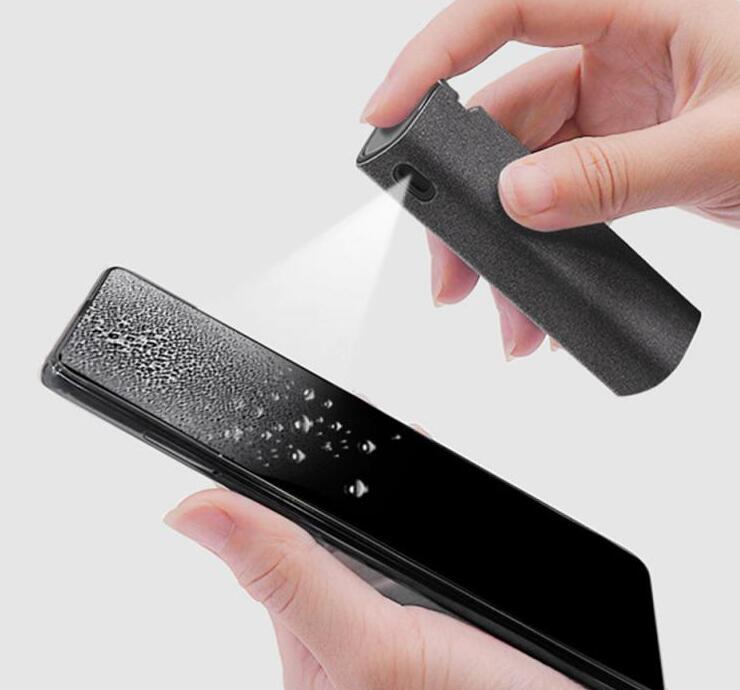 2 In 1 Phone Computer Screen Cleaner Kit For Screen Dust Removal Microfiber Cloth Set - 𝓢𝓱𝓸𝓹𝓵𝓮𝓬𝔂