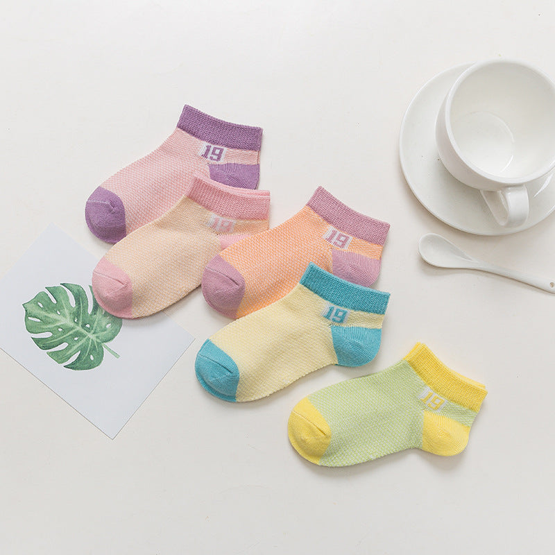 Cotton breathable male and female baby socks - 𝓢𝓱𝓸𝓹𝓵𝓮𝓬𝔂