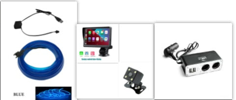 7 IPS Car Smart Screen Wireless Carplay Auto Mobile Phone Projection Screen Navigation - 𝓢𝓱𝓸𝓹𝓵𝓮𝓬𝔂