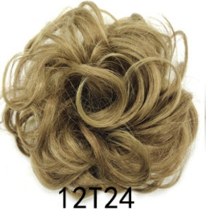 New Trendy Design Women Wavy Curly Messy Hair Bun Synthetic - 𝓢𝓱𝓸𝓹𝓵𝓮𝓬𝔂