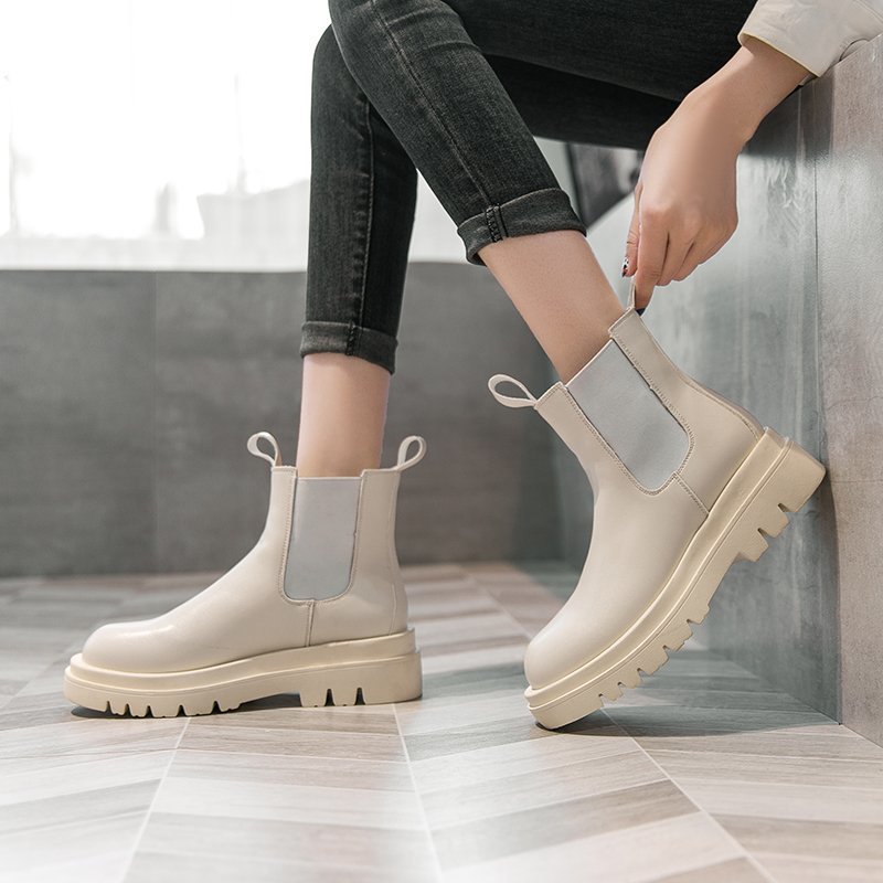 Spring Women's Platform Ankle Boots - 𝓢𝓱𝓸𝓹𝓵𝓮𝓬𝔂