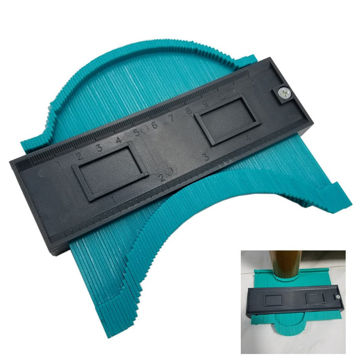 Radial Ruler Contour Gauge Taker Profile Gauge - 𝓢𝓱𝓸𝓹𝓵𝓮𝓬𝔂