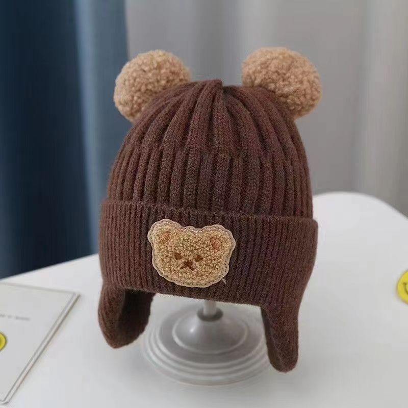 Children's Hat Autumn And Winter Girls Sleeve Cap Korean Style - 𝓢𝓱𝓸𝓹𝓵𝓮𝓬𝔂