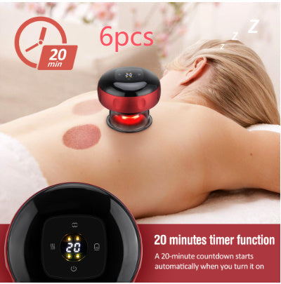 Electric Vacuum Cupping Massage Body Cups Anti-Cellulite Therapy Massager For Body Electric Guasha Scraping Fat Burning Slimming - 𝓢𝓱𝓸𝓹𝓵𝓮𝓬𝔂