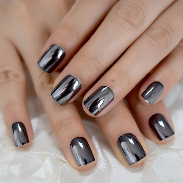 Metal false nails for women - 𝓢𝓱𝓸𝓹𝓵𝓮𝓬𝔂