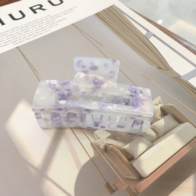 Acrylic Hair Clip  Texture Hair Grab Large Geometric Type - 𝓢𝓱𝓸𝓹𝓵𝓮𝓬𝔂