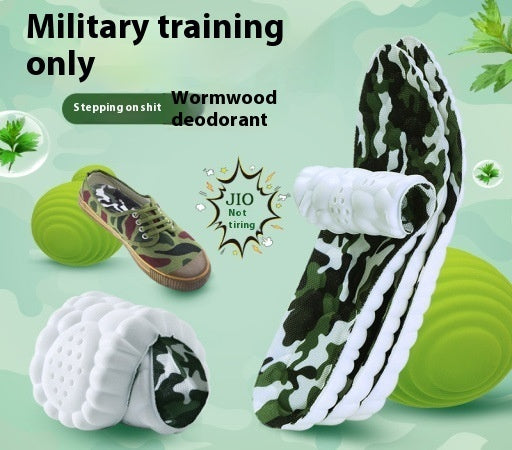 Insole Sports Shock Absorption Arch Support High Elastic Running Military Training - 𝓢𝓱𝓸𝓹𝓵𝓮𝓬𝔂