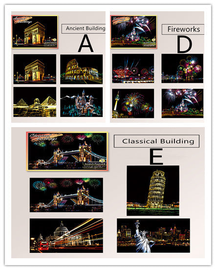 Scratch Painting - Kratzmalerei - 𝓢𝓱𝓸𝓹𝓵𝓮𝓬𝔂