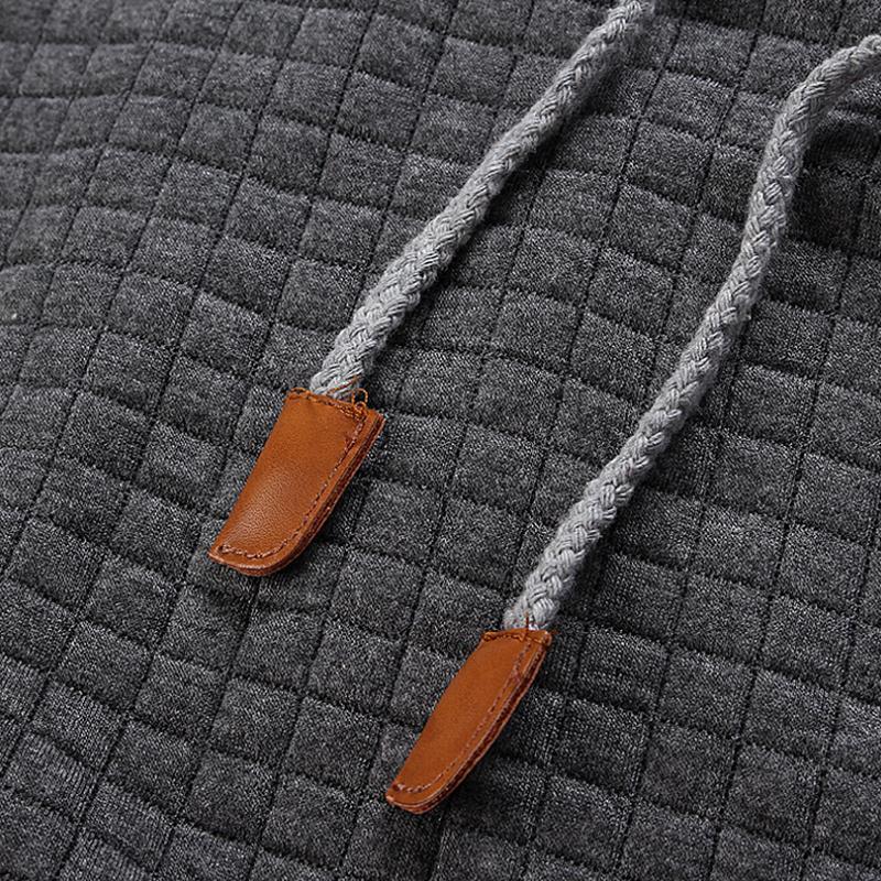 Men's Jacquard Sweater Long-sleeved Hoodie Warm Color Hooded Sweatshirt Jacket - 𝓢𝓱𝓸𝓹𝓵𝓮𝓬𝔂