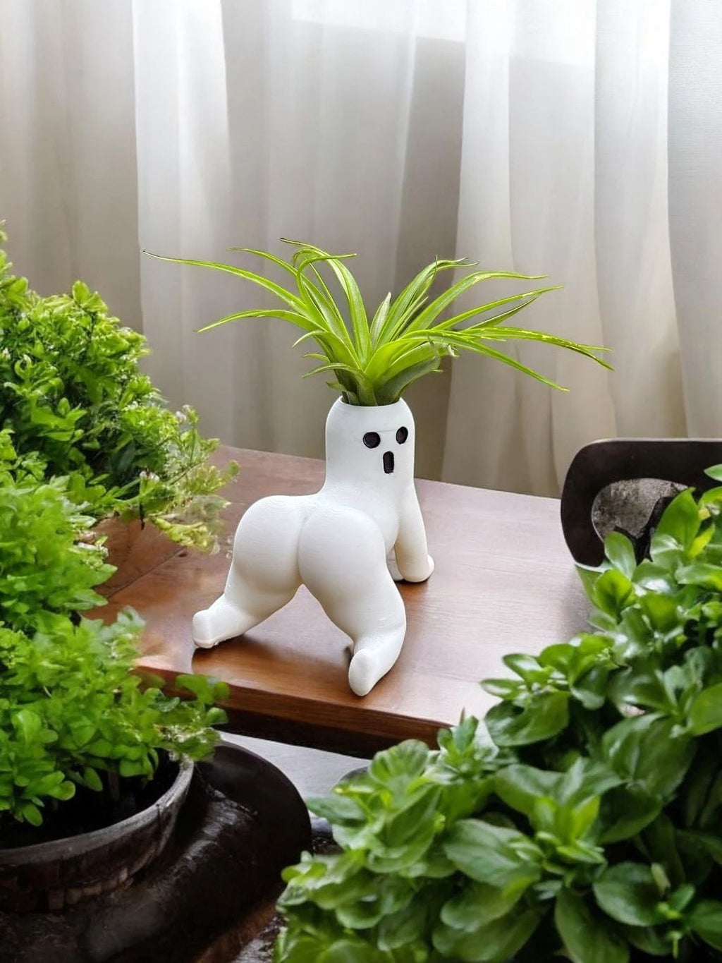 Doll Flowerpot Decoration Home Spoof Potted Resin Crafts - 𝓢𝓱𝓸𝓹𝓵𝓮𝓬𝔂