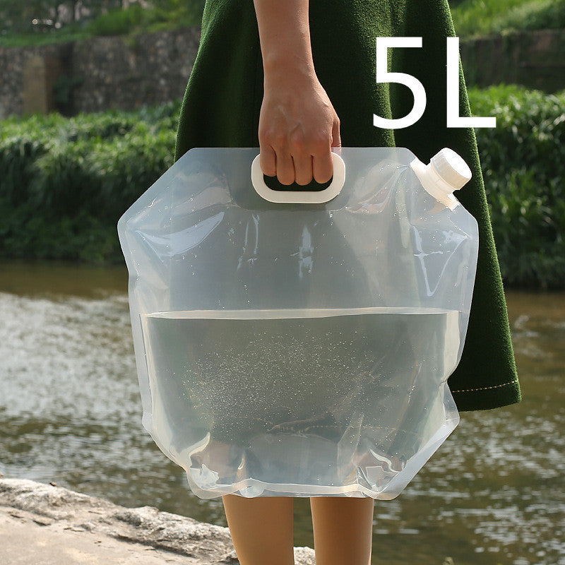 PVC Outdoor Camping Hiking Foldable Portable Water Bags Container - 𝓢𝓱𝓸𝓹𝓵𝓮𝓬𝔂