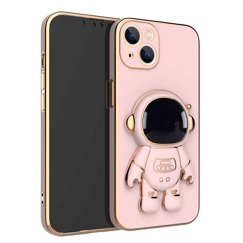 3D Astronaut Phone Case Anti-Drop Electroplating Bracket - 𝓢𝓱𝓸𝓹𝓵𝓮𝓬𝔂
