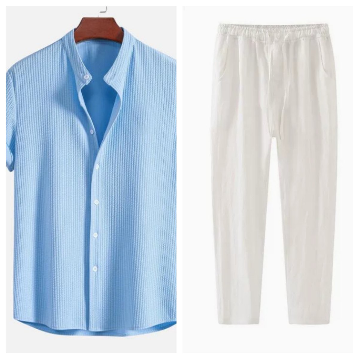 Short Sleeve Loose Shirt Top Summer Mens Clothing - 𝓢𝓱𝓸𝓹𝓵𝓮𝓬𝔂