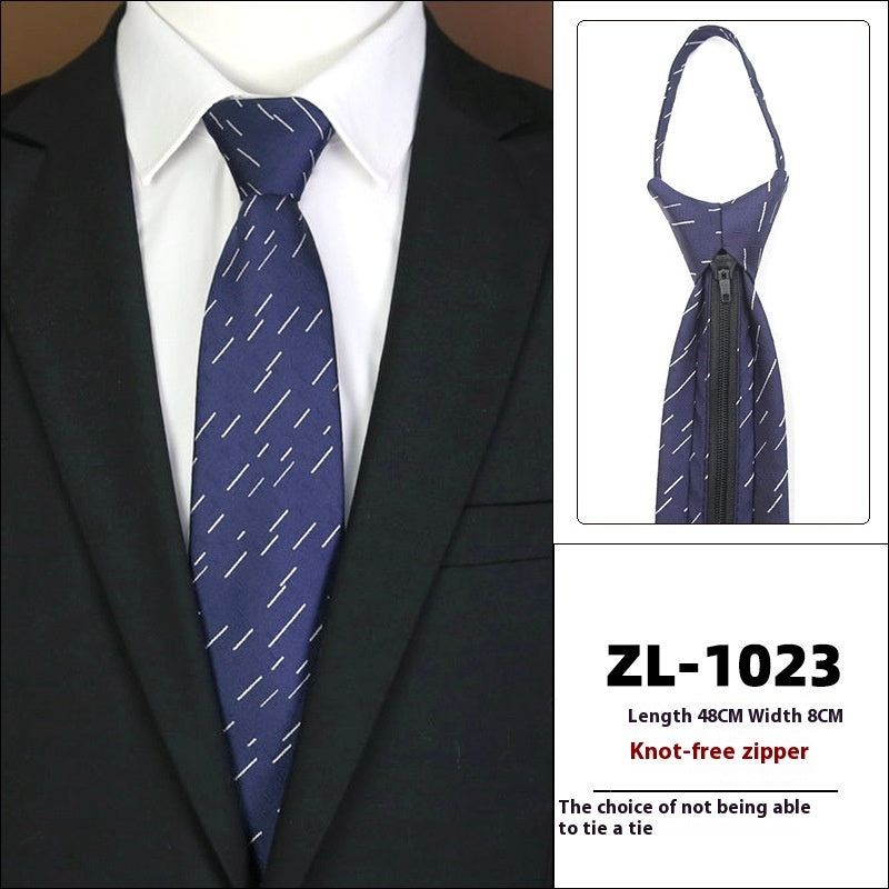 Men's Formal Wear Business Zipper Tie-free - 𝓢𝓱𝓸𝓹𝓵𝓮𝓬𝔂