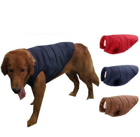 Pet clothing dog clothing warm waterproof outdoor pet supplies - 𝓢𝓱𝓸𝓹𝓵𝓮𝓬𝔂