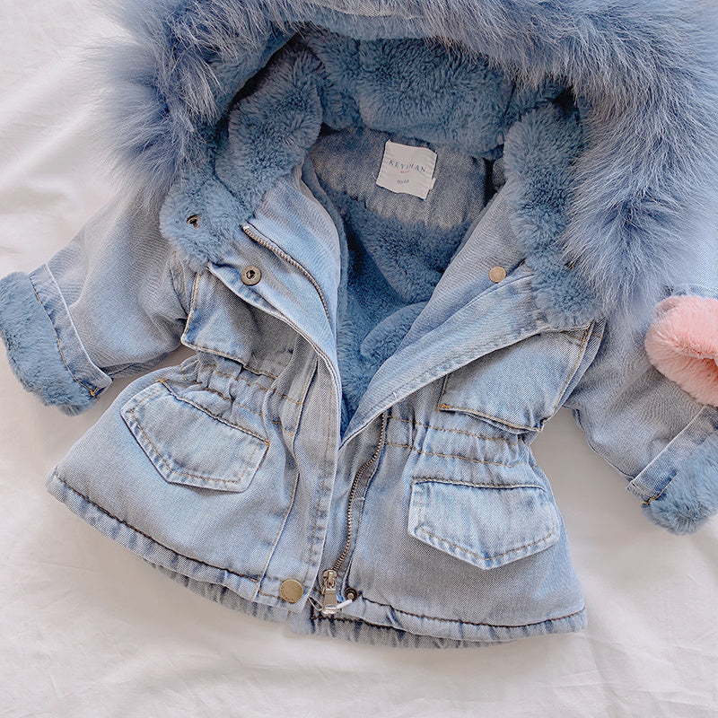 Girl denim coat - 𝓢𝓱𝓸𝓹𝓵𝓮𝓬𝔂