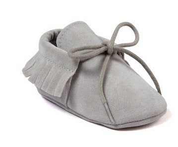 Polychromatic sanding soft bottom tassel shoe baby shoes - 𝓢𝓱𝓸𝓹𝓵𝓮𝓬𝔂