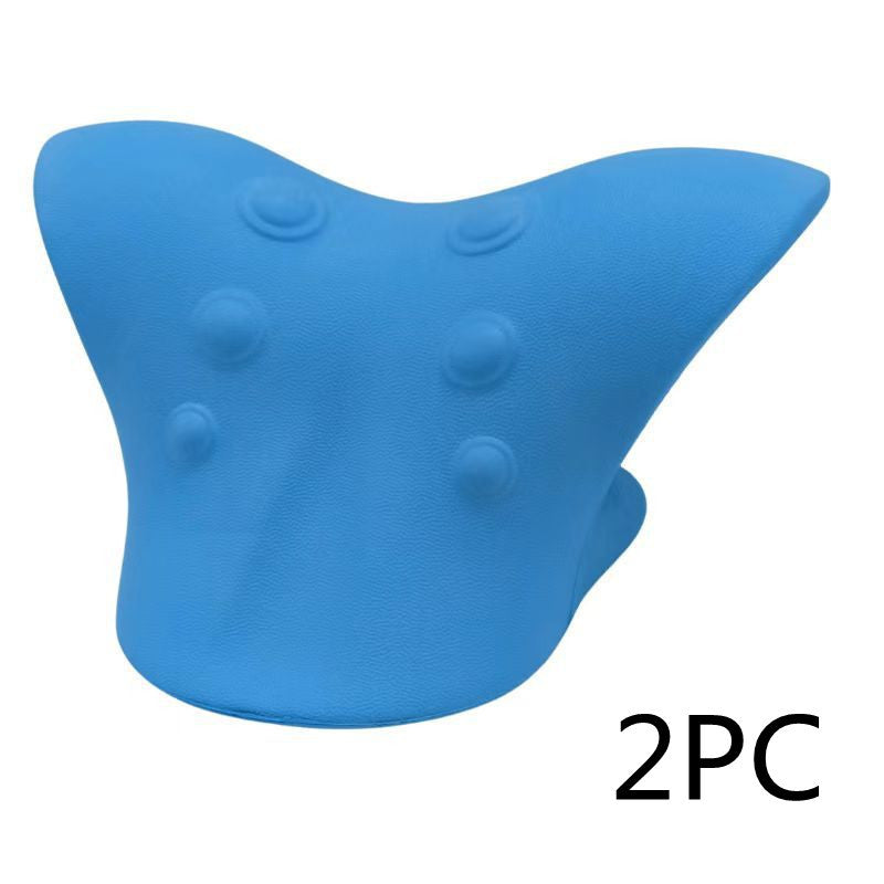 Cervical Spine Stretch Gravity Muscle Relaxation Traction Neck Stretcher Shoulder Massage Pillow Relieve Pain Spine Correction - 𝓢𝓱𝓸𝓹𝓵𝓮𝓬𝔂