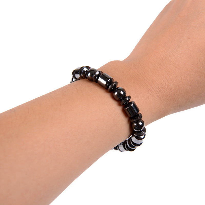 Weight Loss Black Stone Magnetic Therapy Braclet - 𝓢𝓱𝓸𝓹𝓵𝓮𝓬𝔂