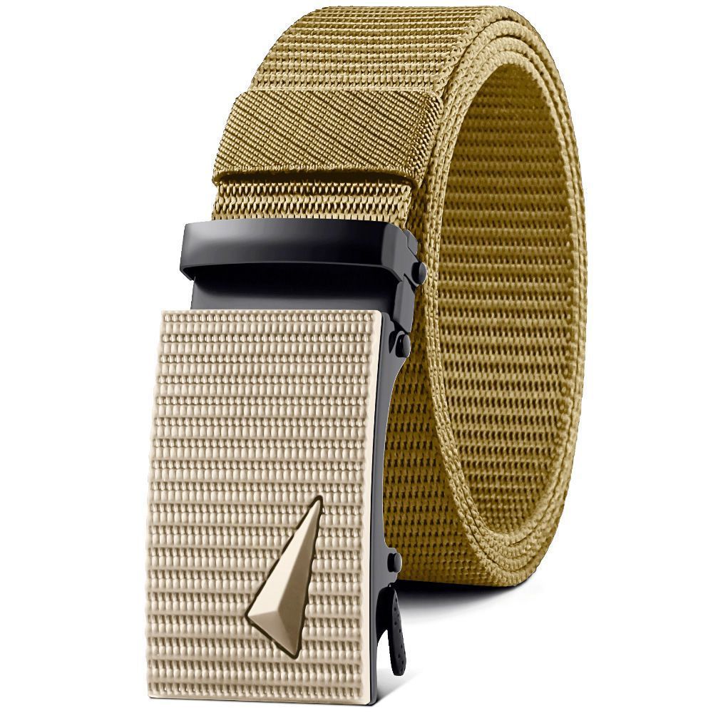 Nylon Waistband Men's Automatic Buckle Outdoor Canvas Belt - 𝓢𝓱𝓸𝓹𝓵𝓮𝓬𝔂