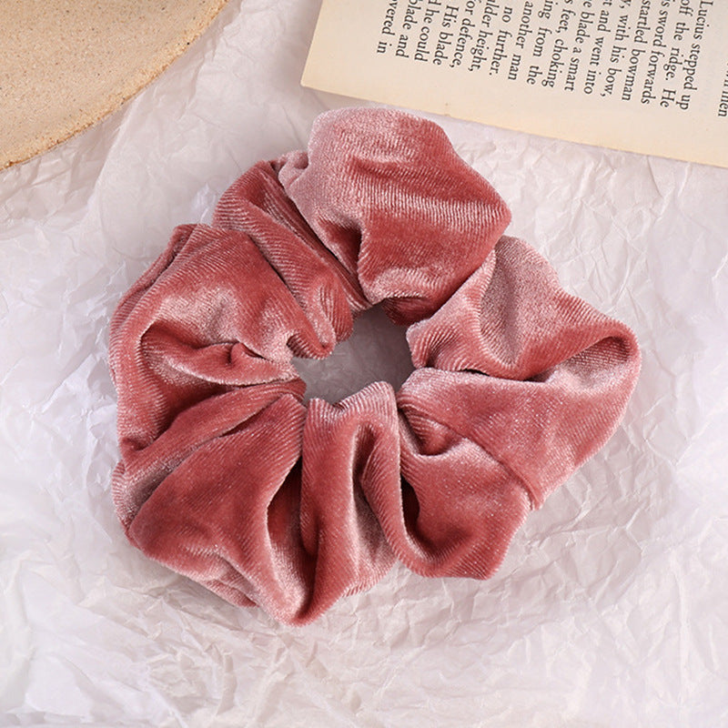 Flannel Hair Tie Hair Rope Amazon Velvet Fashion Ponytail Hair Accessories - 𝓢𝓱𝓸𝓹𝓵𝓮𝓬𝔂