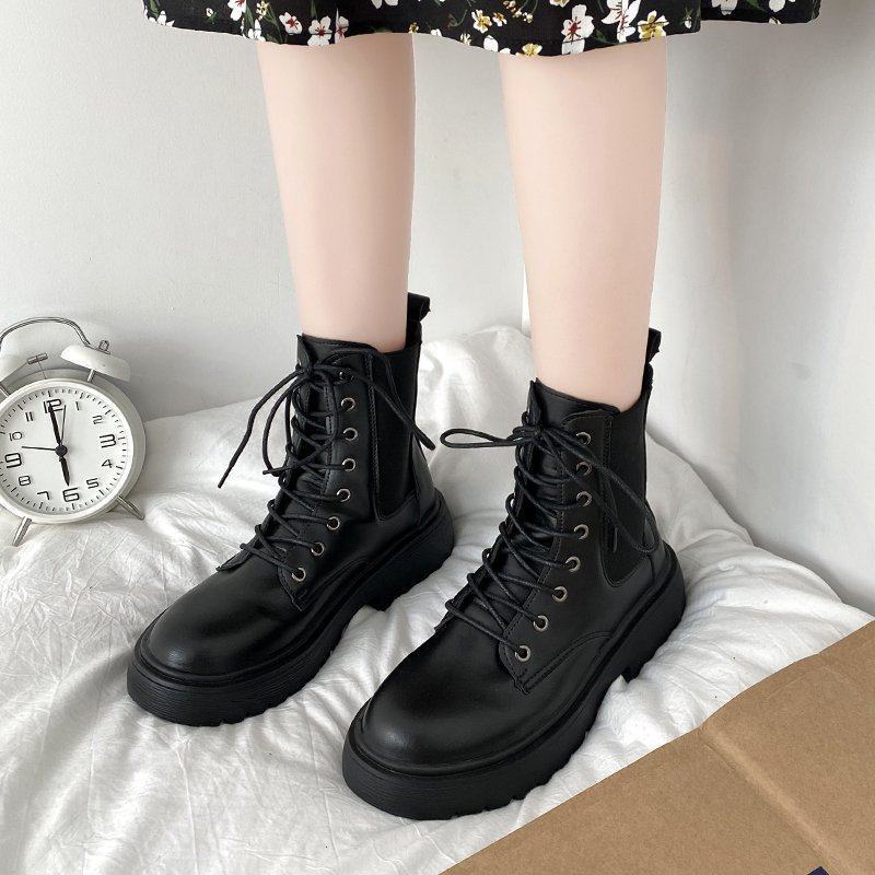 Internet Celebrity Thin Martin Booties Female Fashion - 𝓢𝓱𝓸𝓹𝓵𝓮𝓬𝔂