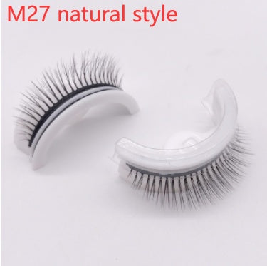 Reusable 3D Mink Lashes Natural False Eyelashes Self Adhesive Fake Glue Free Makeup Eyelash Extension Silk - 𝓢𝓱𝓸𝓹𝓵𝓮𝓬𝔂