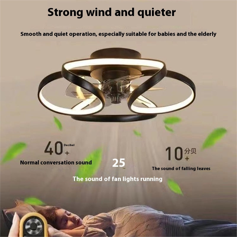 Bedroom Fan Lamp Simple Ceiling Light With Fan - 𝓢𝓱𝓸𝓹𝓵𝓮𝓬𝔂
