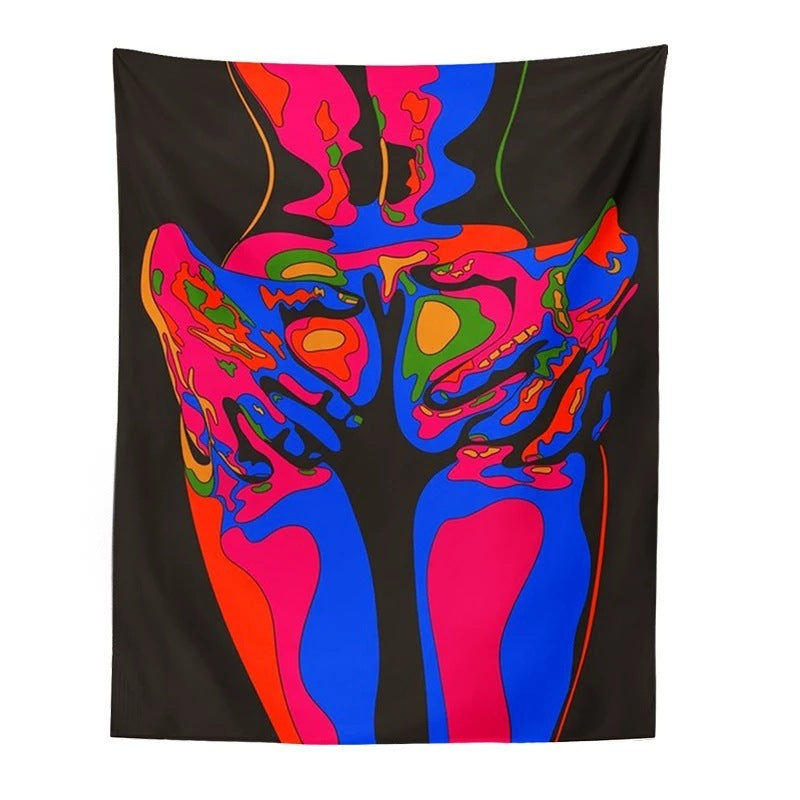 Rock Style Tapestry Fantasy Color Tapestry Hanging Cloth - 𝓢𝓱𝓸𝓹𝓵𝓮𝓬𝔂