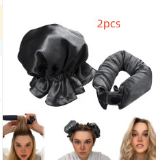 New Heatless Curl Stick With Cloth Cover Cute Ball Head Hair Curler Headband Hair Rollers Wave Form Curling Rod Hair Style Tools Gadgets - 𝓢𝓱𝓸𝓹𝓵𝓮𝓬𝔂