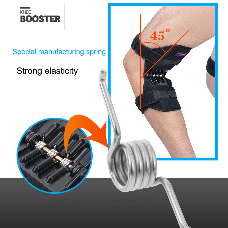 High Quality Knee Brace Patella Booster Spring Knee Brace Support For Mountaineering Squat Sports Knee Booster - 𝓢𝓱𝓸𝓹𝓵𝓮𝓬𝔂