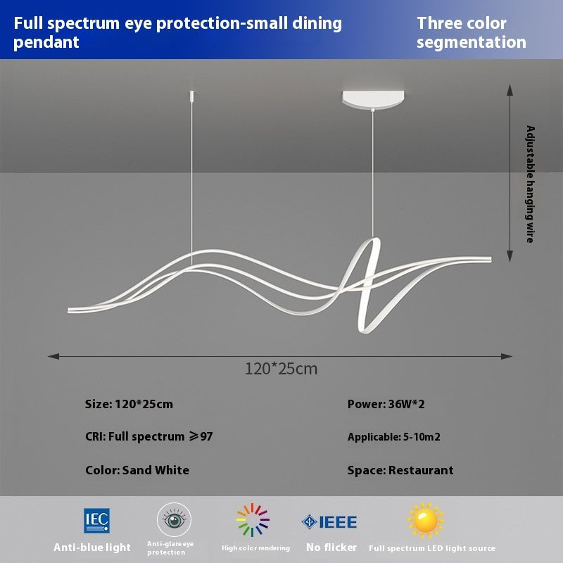 Dining Room Chandelier Modern Minimalist Creative Abstract Lamps - 𝓢𝓱𝓸𝓹𝓵𝓮𝓬𝔂